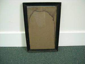 Black rectangular frame