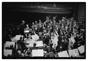 Harvard & Radcliffe Glee Clubs symphony Woodworth conducting, Symphony Hall