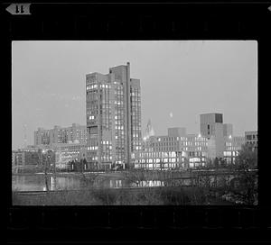Boston University Law/Ed Bldg. & Geo. Sherman Union, Charles River, Boston