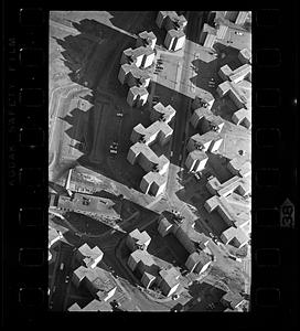 Columbia Point housing project aerial, Boston