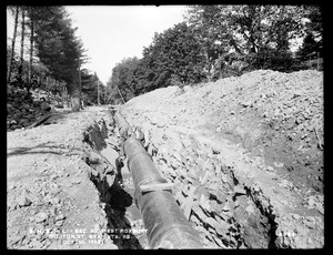 Distribution Department, Southern High Service Pipe Line, Section 20, near station 43, Morton Street, West Roxbury, Mass., Oct. 10, 1898