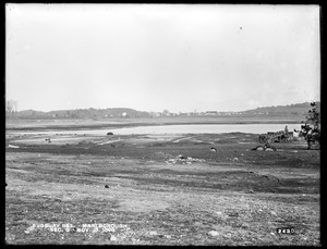 Sudbury Reservoir, Section Q, from the south near line between Section Q and Section M, Marlborough, Mass., Nov. 15, 1898