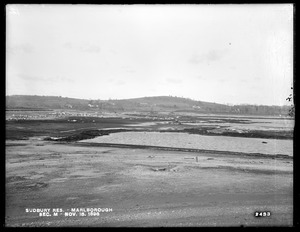 Sudbury Reservoir, Section M, from the southeast, Marlborough, Mass., Nov. 15, 1898