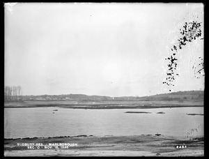 Sudbury Reservoir, Section O, from the south, Marlborough, Mass., Nov. 15, 1898