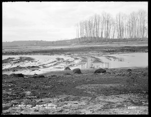 Sudbury Reservoir, Section O, dredge marks in the westerly part, Marlborough, Mass., Nov. 15, 1898