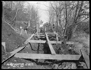 Clinton Sewerage, trench work, Section 2, station 38, Clinton, Mass., Nov. 21, 1898