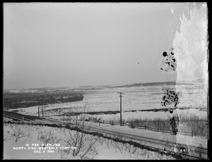 Wachusett Reservoir, North Dike, westerly portion, Sterling, Mass., Dec. 2, 1898