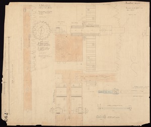 Upper canal. Parts for 4 gates