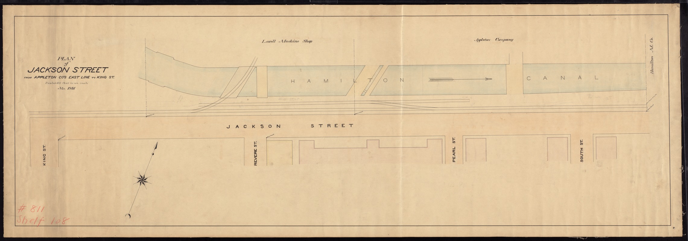 Map of jackson street