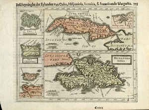 Beschryvinghe der eylanden van Cuba, Hispaniola, Iamaica, S. Ioannis ende Margarita