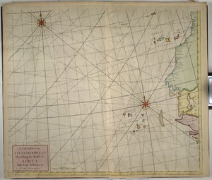 A chart of the Atlantick Ocean describing the Coast of Africa from Cape Teffalana to Cape Formosa