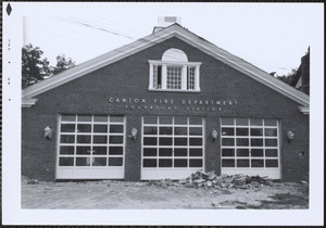 Ponkapoag Fire Station, 3rd on this site