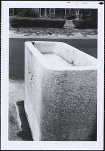 Watering trough (1890) at Pine, Bolivar & Pleasant sts., Canton