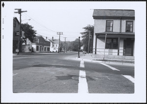 Washington St., Canton, at Neponset St., looking south