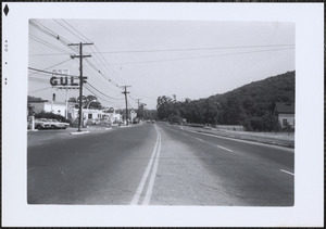 Rte. 138 looking north from Rte. 128 junction, at Great Blue Hill Canton