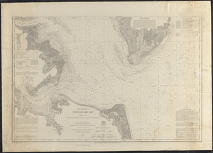 Chesapeake Bay, sheet no. 1, York River, Hampton Roads, Chesapeake entrance
