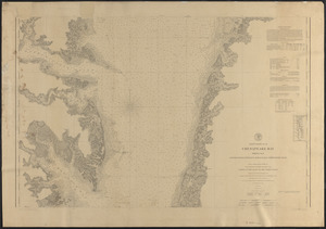 Chesapeake Bay, sheet no. 2, Rappahannock entrance, Mobjack Bay, Cherrystone Inlet