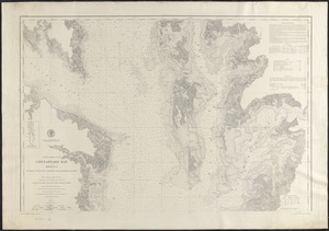 Chesapeake Bay, sheet no. 3, Potomac entrance, Tangier and Pocomoke Sounds