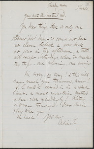 Celia Thaxter autograph letter signed to Annie Fields, Shoals, [N.H.], 4 July 1872?]