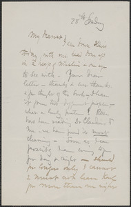Celia Thaxter autograph letter signed to [Annie Fields, 1883?]