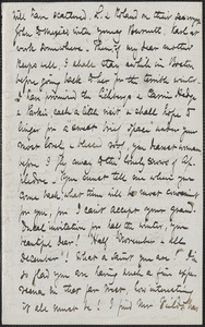 Celia Thaxter incomplete autograph letter signed to [Annie Fields, Fall? 1874]