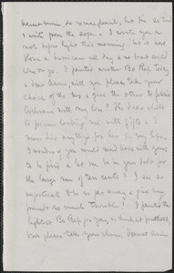 Celia Thaxter incomplete autograph letter to Annie Fields, [Shoals, N.H., approximately February 1877]