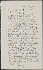 Celia Thaxter autograph letter signed to [Annie Fields], Shoals, [N.H.], 18 May [18]82