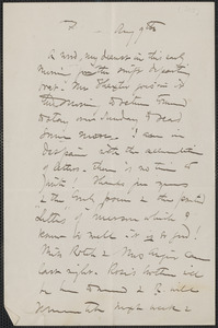 Celia Thaxter autograph letter signed to [Annie Fields, Shoals, N.H.], 9 August [1883]