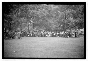 Boston Park Department W.P.A. Recreation Event