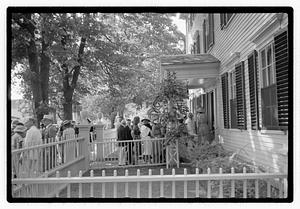 Wedding of Kinsman's daughter at Newburyport