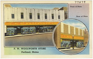 F.W. Woolworth Store, Portland, Maine