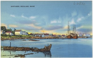 Shipyards, Rockland, Maine