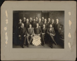Mozart Maenner Choir. Lawrence, Mass. Gegr 18 Januar 1895