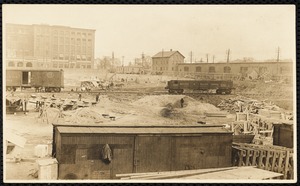 Ayer Mill construction ca 1909