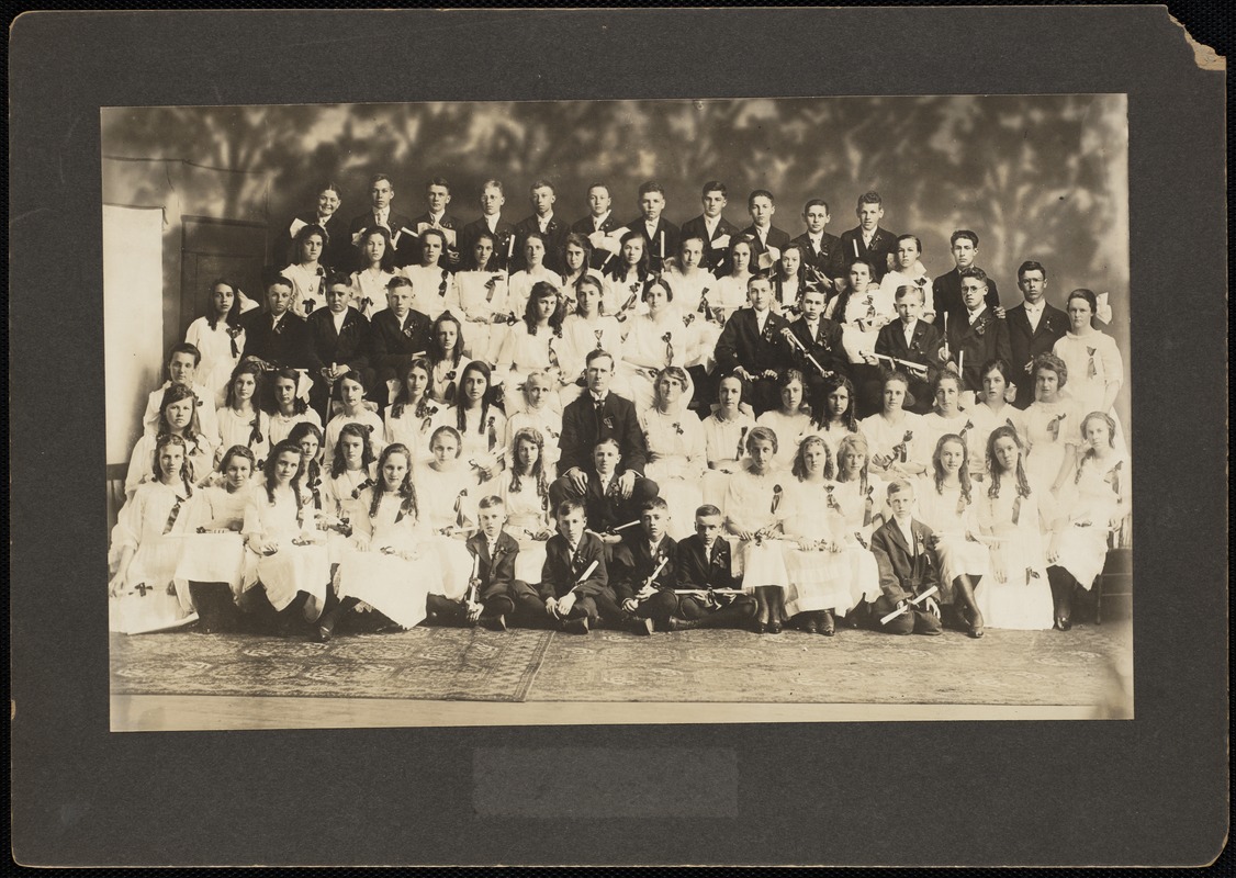 Rollins School, Class of 1920. Francis X. Hogan, principal
