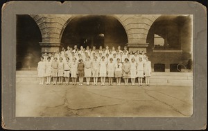 1929 graduation class. Wetherbee School