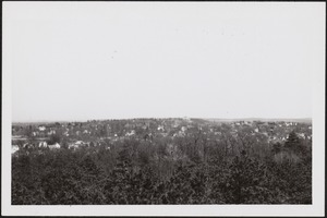 View from observation tower, April 1944