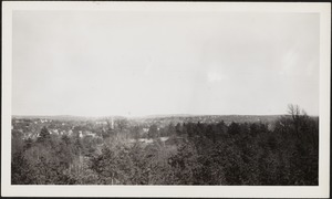 View from observation tower, April 1944