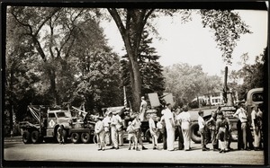 War Bond rally and parade, June 1945