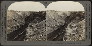 Stripping coal at Hazelton, Pennsylvania