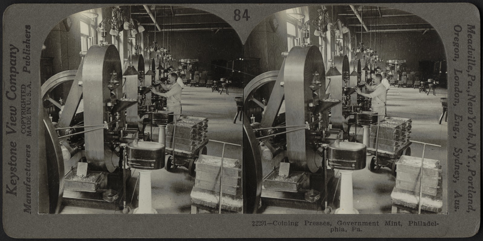 Government coining presses, Philadelphia, PA