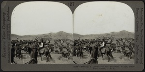 "Making a drive" - on Paloduro Ranch, Paloduro, Texas