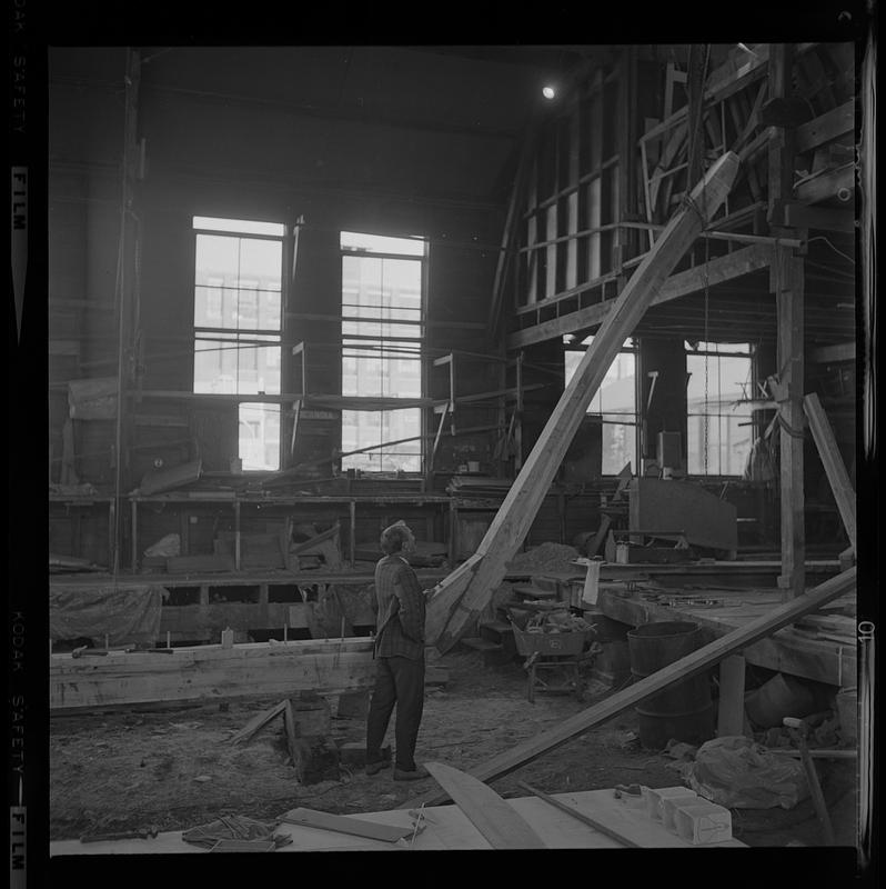 Building “Capt. Red” at Power’s Yacht Yard