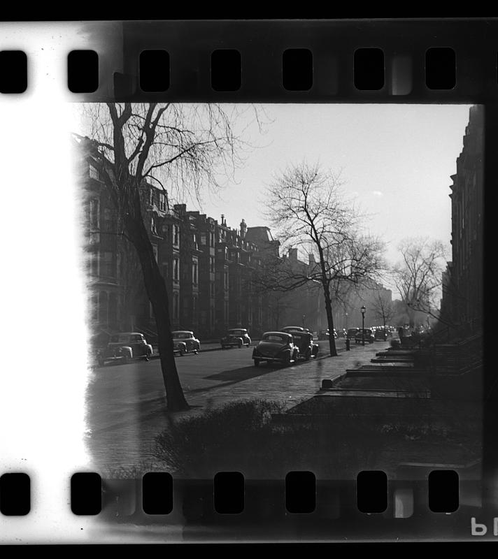 Marlborough Street, Boston, Massachusetts, between Clarendon Street and Dartmouth Street