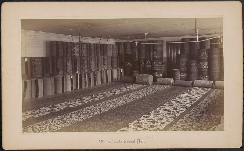 22. Brussels Carpet Hall. Almy, Bigelow & Washburn