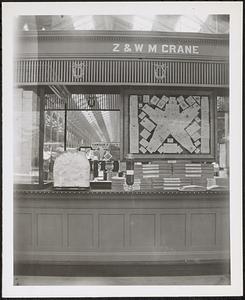 Zenas & W. M. Crane Exhibit, 1893 Chicago World's Fair