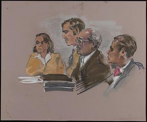 Courtroom scene