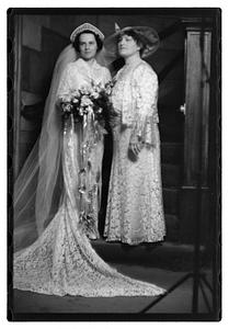 Wedding, daughter of Mrs. Richard Howard taken at Presentation Church Oak Sq. Brighton