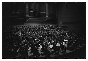 Recording "La Mer" for Victor R.C.A., Dr. K & Boston Symphony Orchestra, also recording mch.