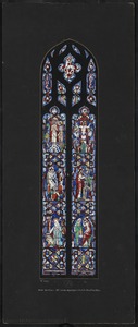 A, Choir window - All Saints Episcopal Church, Brookline, Mass.